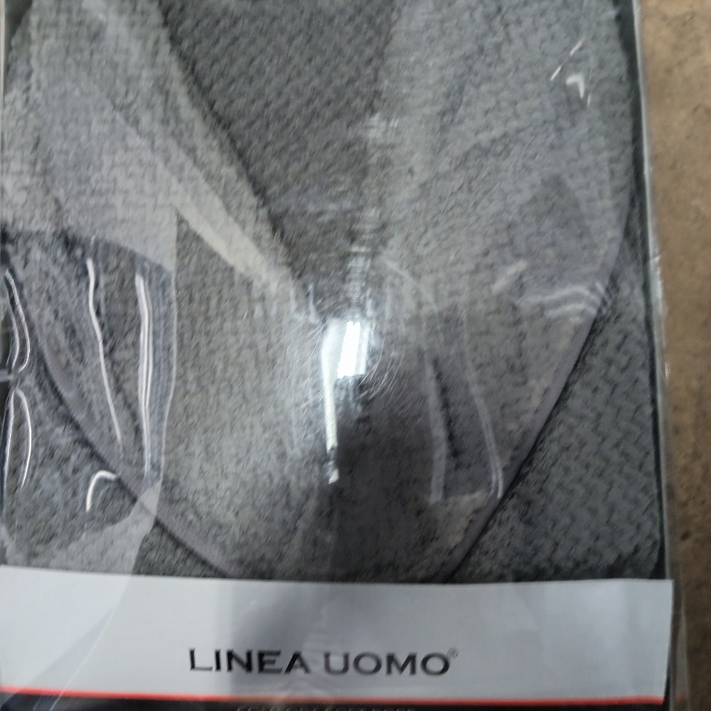 Linea Uomo Plush Gray Men's Robe